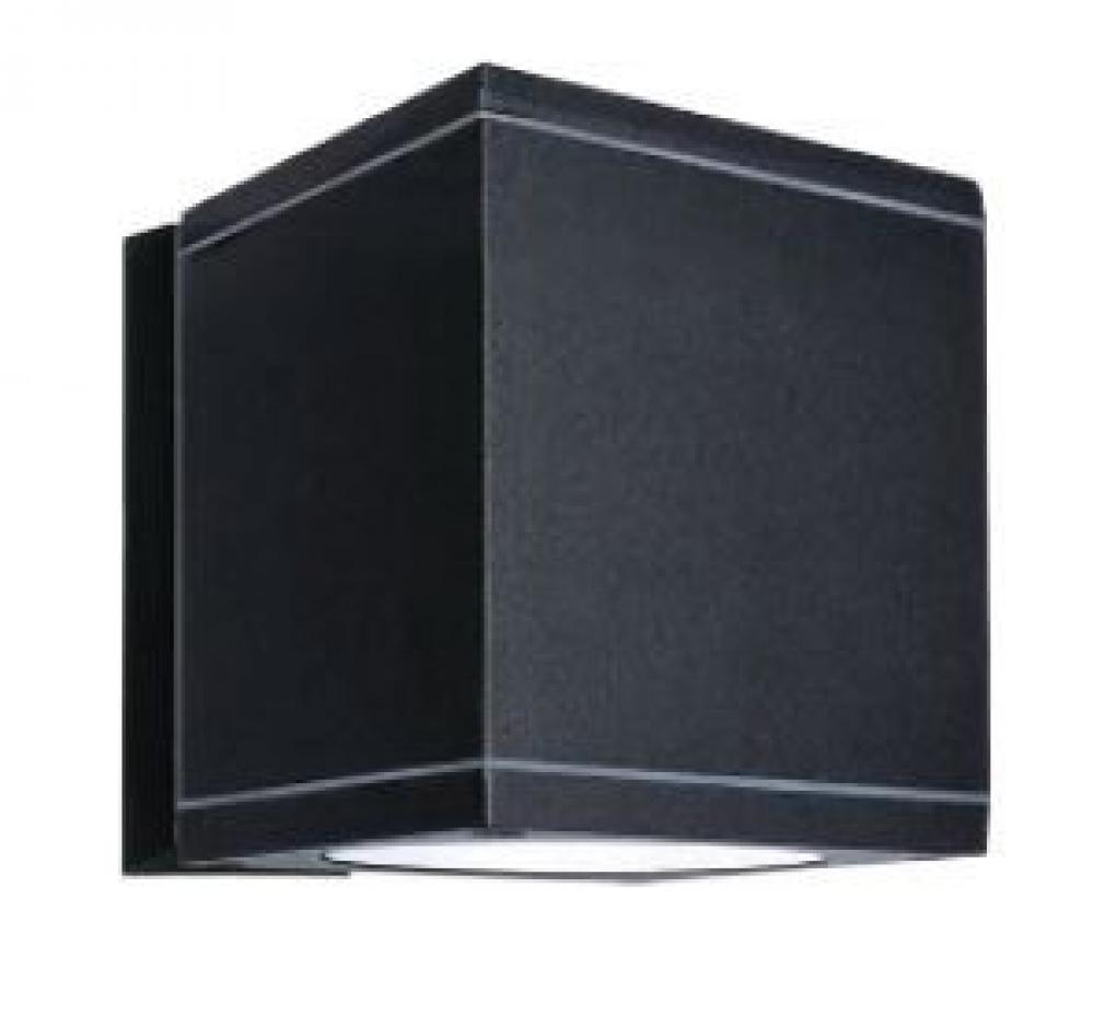 Outdoor Wall Light Black Die-Cast Aluminum