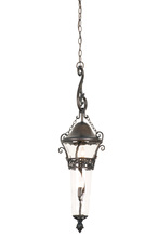 Kalco 9417BB - Anastasia Outdoor 2 Light Medium Hanging Lantern