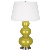 Robert Abbey CI42X - Citron Triple Gourd Table Lamp