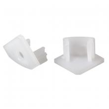 Dainolite LD-LPD1-EC - End Cap Set for LD-TRK-LPD1 - Aluminum Extrusion