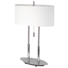 Dainolite DM2222-PC - Table Lamp, Oval Shade