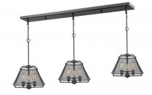 Z-Lite 451-16-3BRZ - 9 Light Linear Chandelier