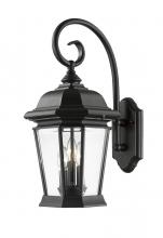 Z-Lite 541B-BK - 3 Light Outdoor Wall Light