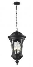 Z-Lite 543CHB-BK - 5 Light Outdoor Chain Mount Ceiling Fixture