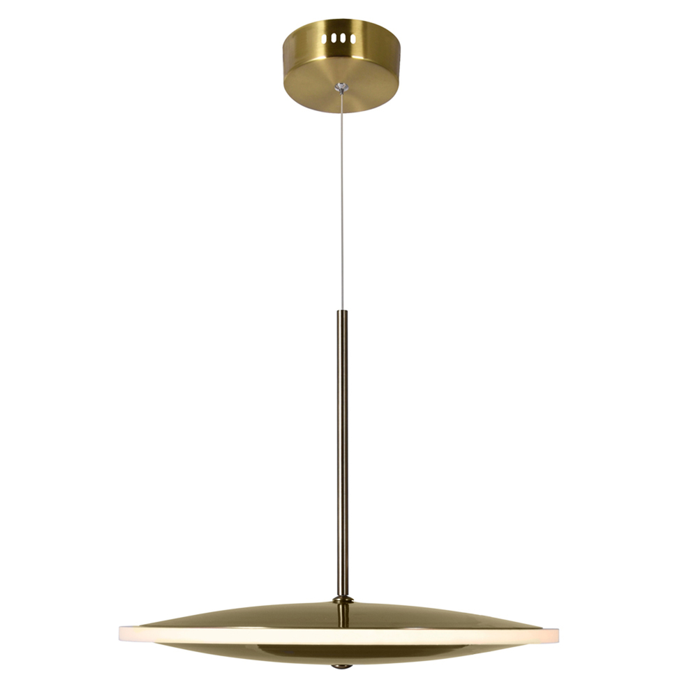 Ovni LED Mini Pendant With Brass Finish