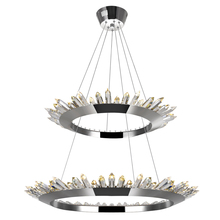 CWI Lighting 1108P32-2-613 - Arctic Queen LED Up Chandelier With Polished Nickel Finish