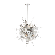 Eurofase 34083-024 - BONAZZI,9LT CHANDELIER,CHROME