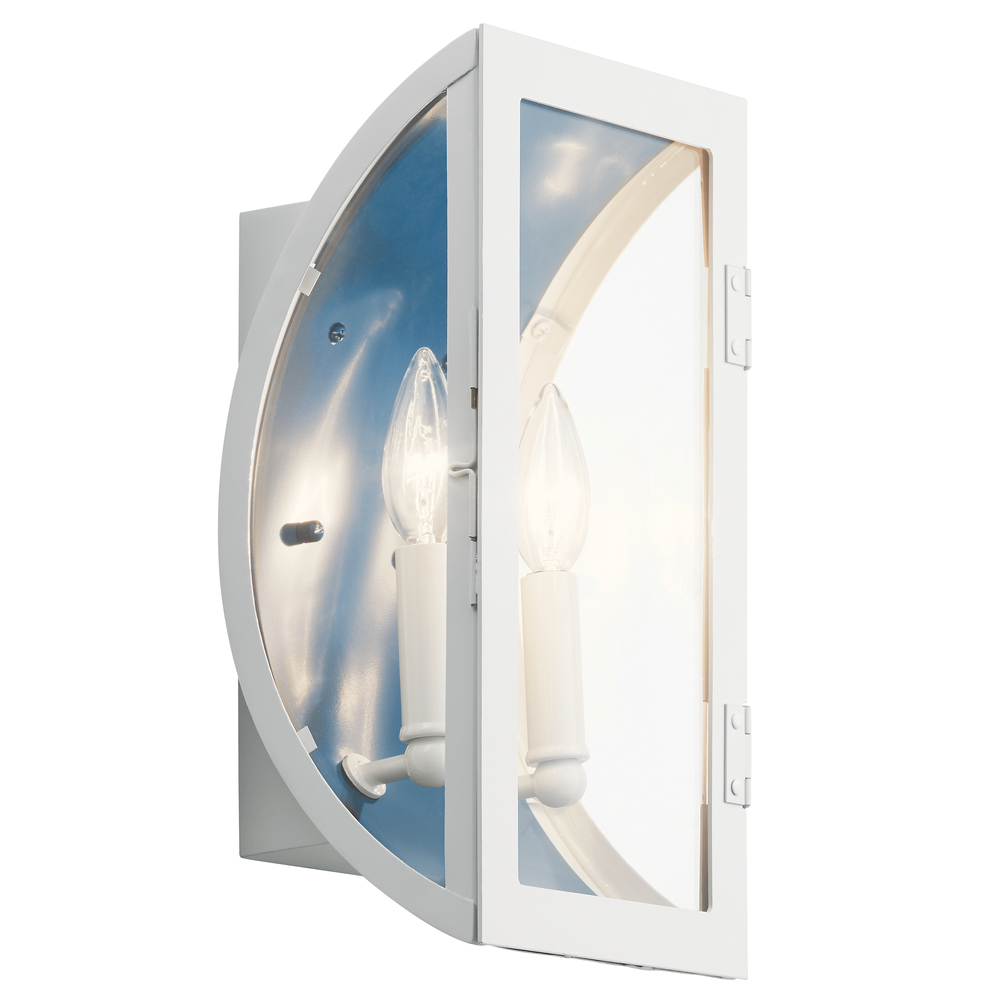 Narelle™ 13.5" 2 Light Wall Light White