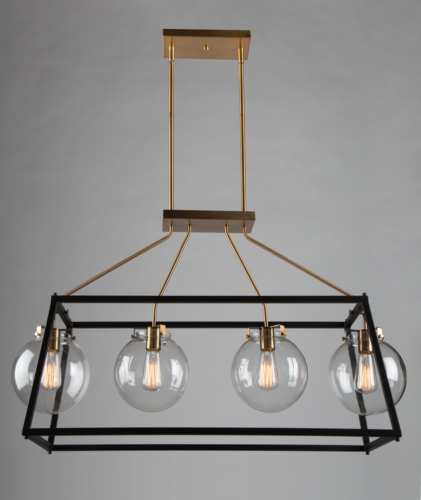 Bridegtown 4 Light Cage Pendant