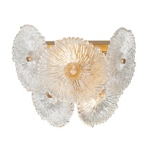 Artcraft AC11964BR - Bloom Collection 2-Light Sconce Brass