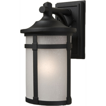 Artcraft AC8631BK - St. Moritz 1-Light Outdoor Wall Light