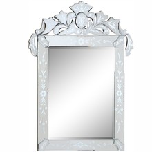 Elegant MR-2014C - Venetian 27.6 in. Transitional Mirror in Clear