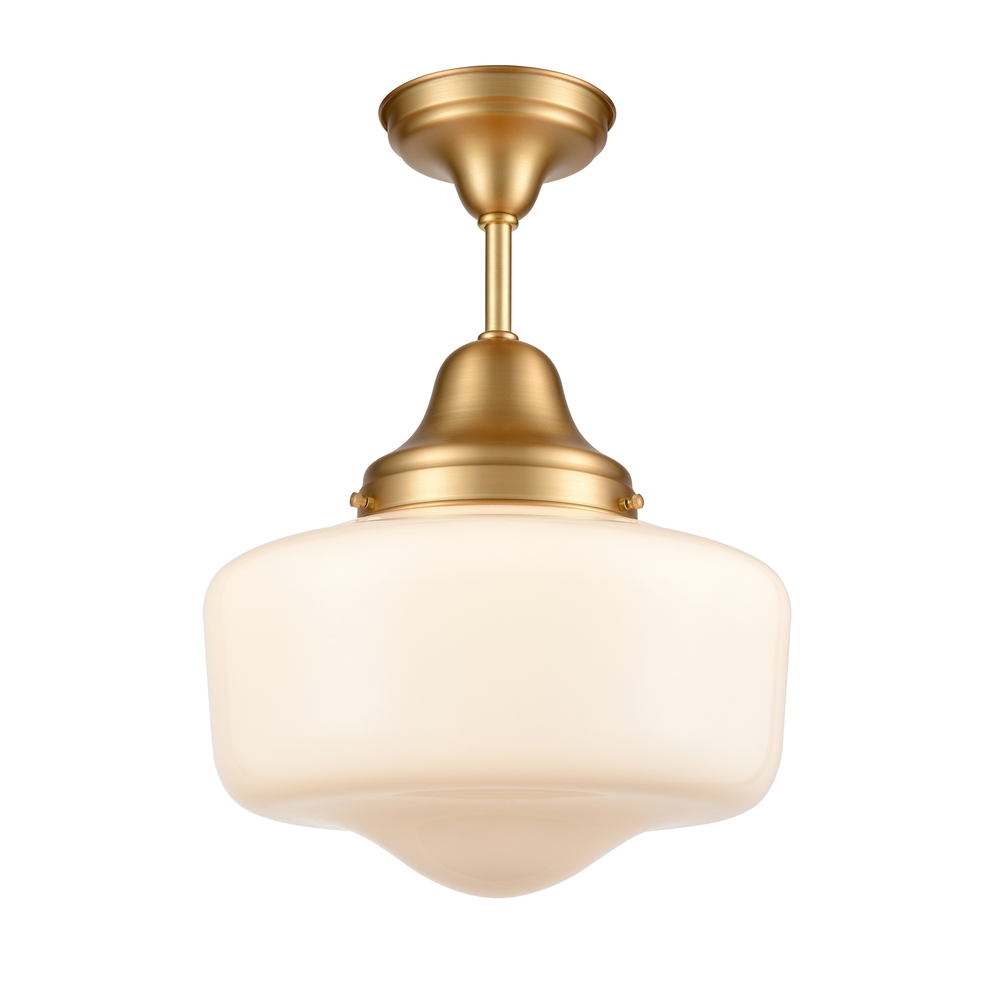 Schoolhouse Semi-Flush Mount