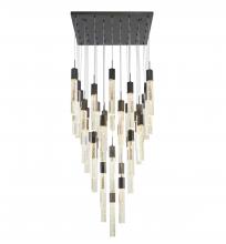 Bethel International Canada ADS30C35BG - Black Chandelier