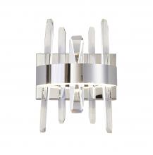 Bethel International Canada FT73W12CR - Stainless Steel & Crystal LED Wall Sconce