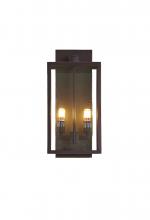 Bethel International Canada KC02W21BLK - Outdoor Wall Sconce Bronzed Black