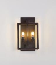 Bethel International Canada KC04W16BLK - Outdoor Wall Sconce Bronzed Black