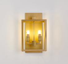 Bethel International Canada KC04W16BR - Outdoor Wall Sconce Gold