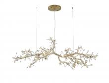 Bethel International Canada LX9901-BRZ - Stainless Steel & Crystal Chandelier