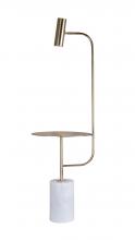 Bethel International Canada MFL27PQ-GD - Gold Floor Lamp