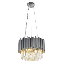 Bethel International Canada MU10C16CH - Silver Chandelier