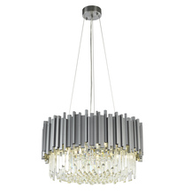 Bethel International Canada MU10C22CH - Silver Chandelier