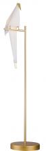 Bethel International Canada SR15 - Gold LED Floor Lamp