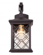 Bethel International Canada TD25W8B - Outdoor Wall Sconce Black