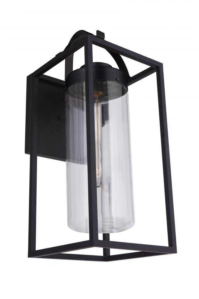 Neo 1 Light Extra Large Outdoor Wall Lantern in Midnight