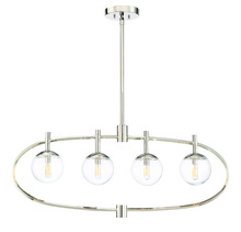 Craftmade 45574-PLN - Piltz 4 Light Island in Polished Nickel