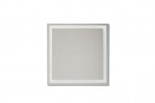 Craftmade MIR102-W - 30" x 30" x 1.9" Square LED Mirror, defogger & dimmer, 3000K/4000K/5000K