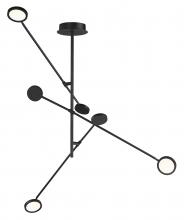 ET2 E23292-BK - Paddle-Multi-Light Pendant